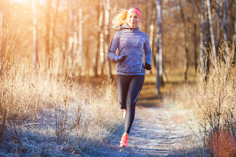 Lopen in de winter