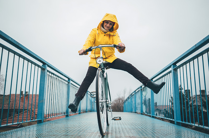 Fietsen in de regen: 9 musthaves