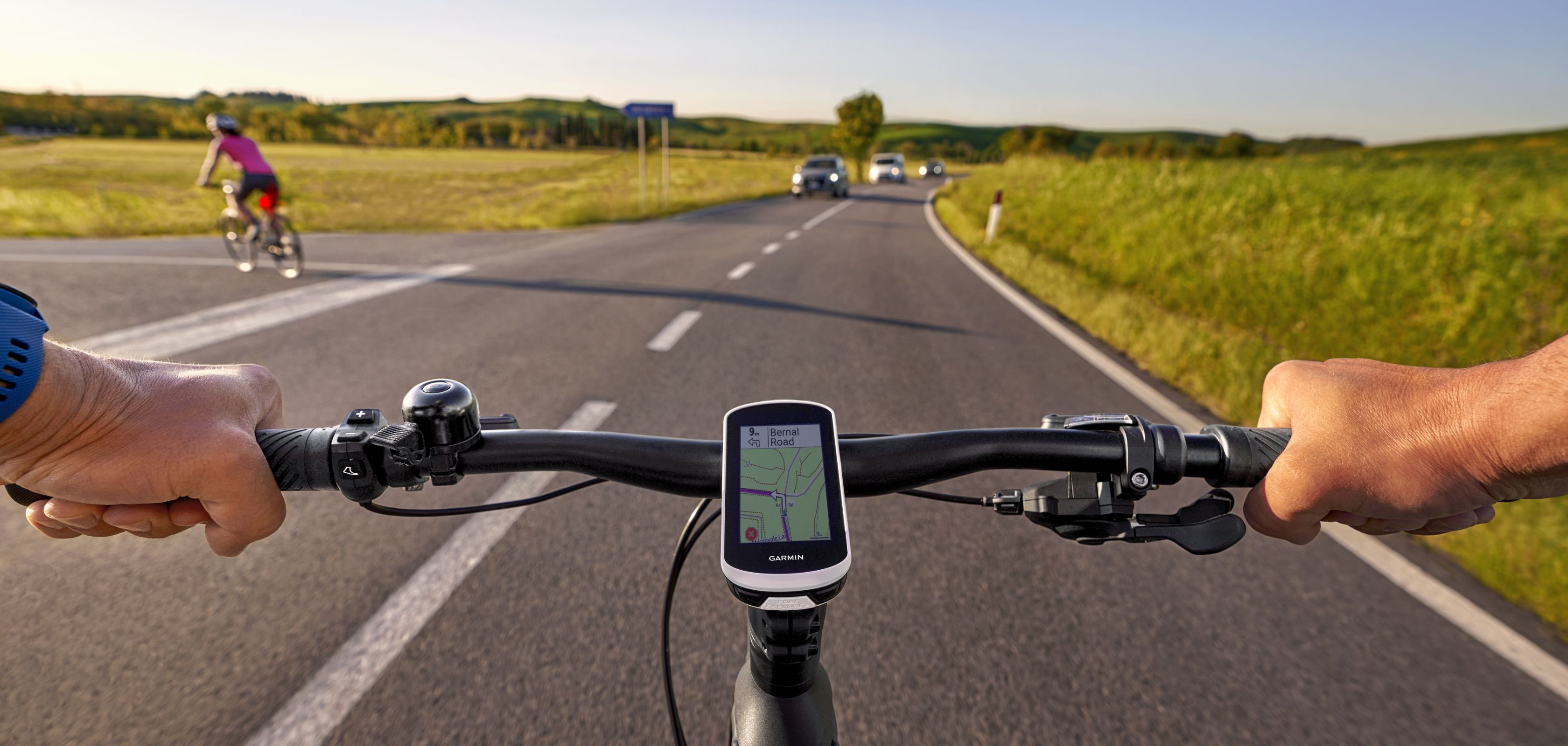 Fietsrouteplanner Komoot app op Garmin gps