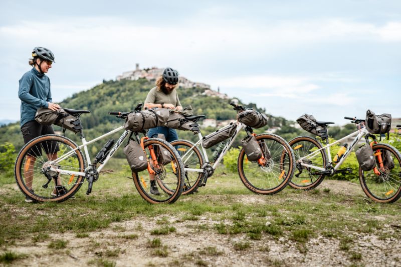 Met fietstassen van ORTLIEB op bikepacking door Istrië