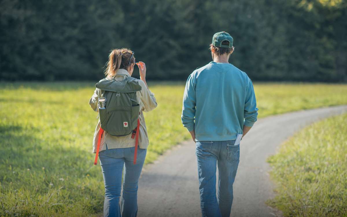 Dorien Draps wandelde weg van de drukte, de natuur in