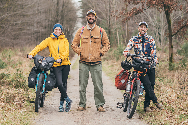 Stefanie en Niels: met de fiets op zoek naar vrijheid