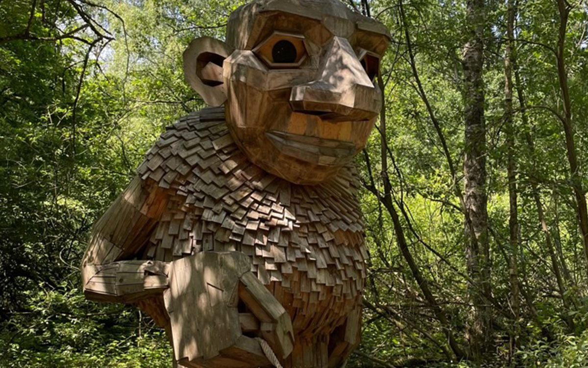 Peggy’s favoriete plek in de natuur op de Trollenwandeling in De Schorre