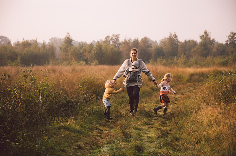 Dit gezin trekt elk weekend de natuur in