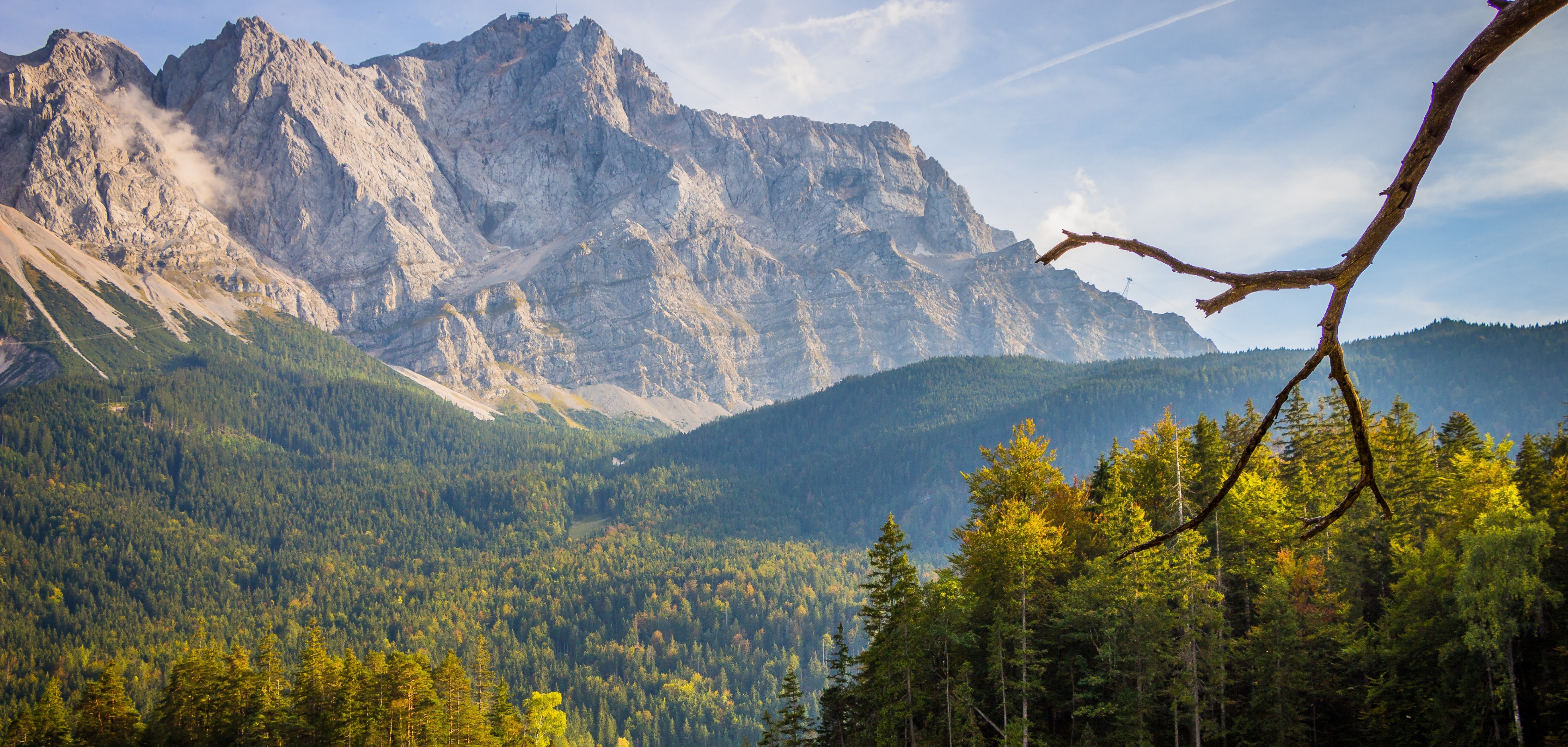 Wettersteingebergte in Oostenrijk en Duitsland om een mooie huttentocht te wandelen