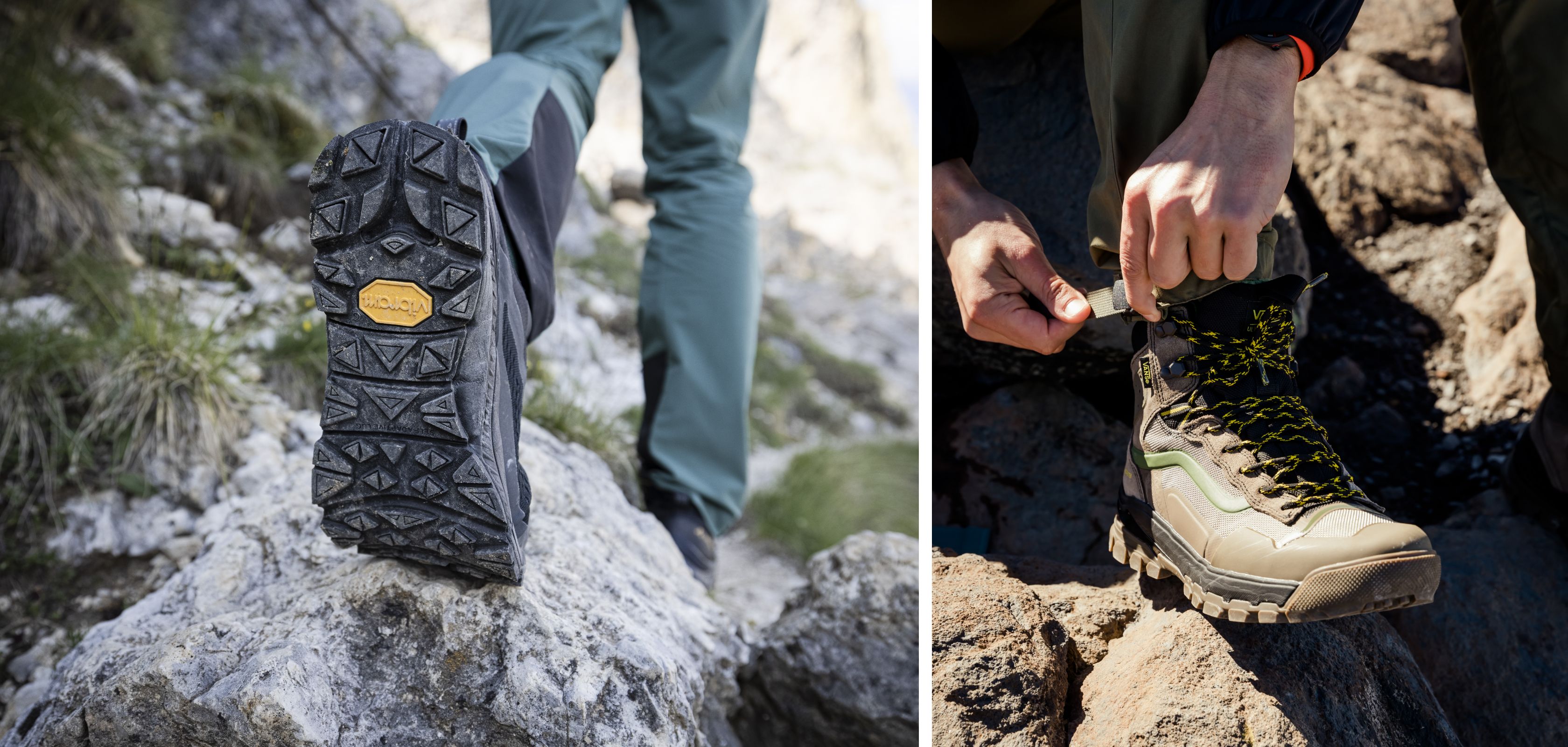 Goede wandelschoenen om te hiken met Vibram-zool