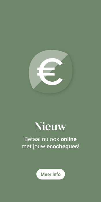 Nieuw: Betaal nu ook online met jouw ecocheques!